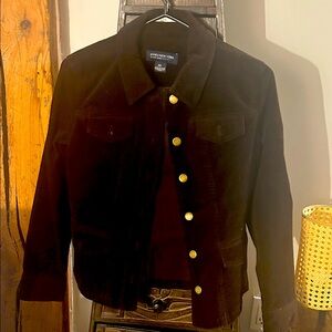 Jones New York women’s chocolate brown corduroy jacket-petites